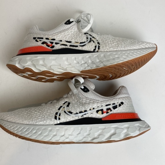 Nike React Infinity Run Flyknit 3 'Leopard' Unisex Size 10 EU 42 Running Workout - Picture 13 of 15